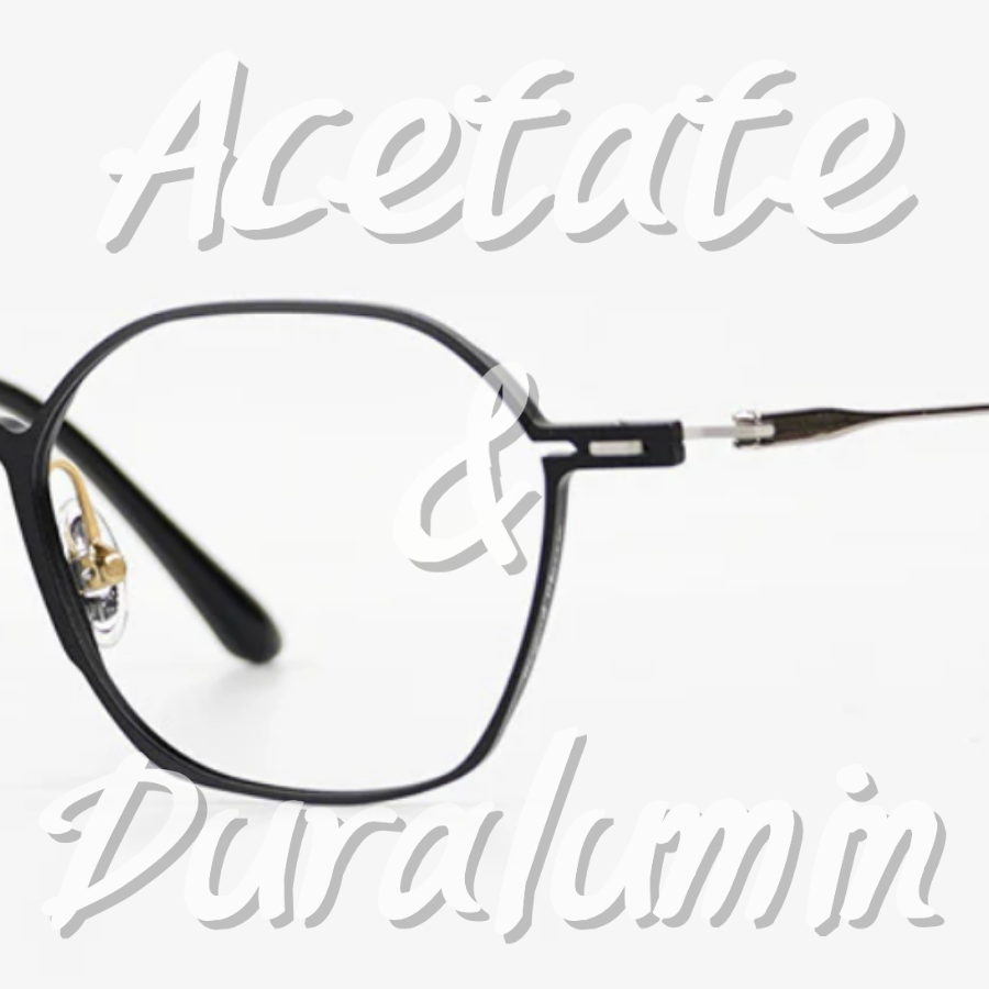Eyeglasses -  Duralumin / Acetate